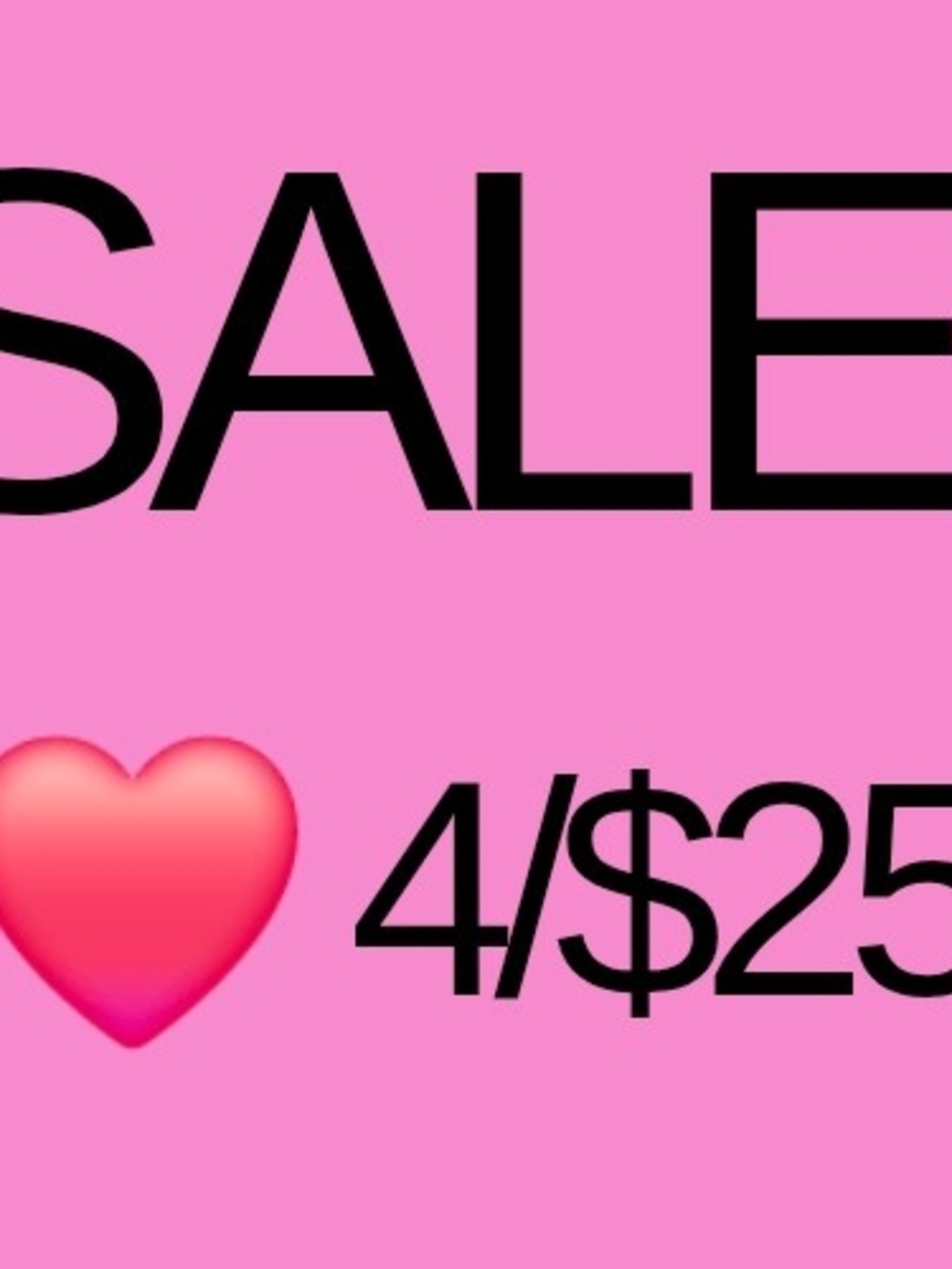 Bright Pink SALE Graphic